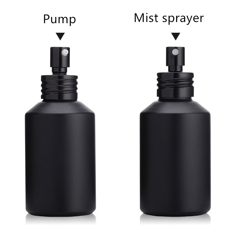 100 ml perfume glass bottle cosmetic package spray pump