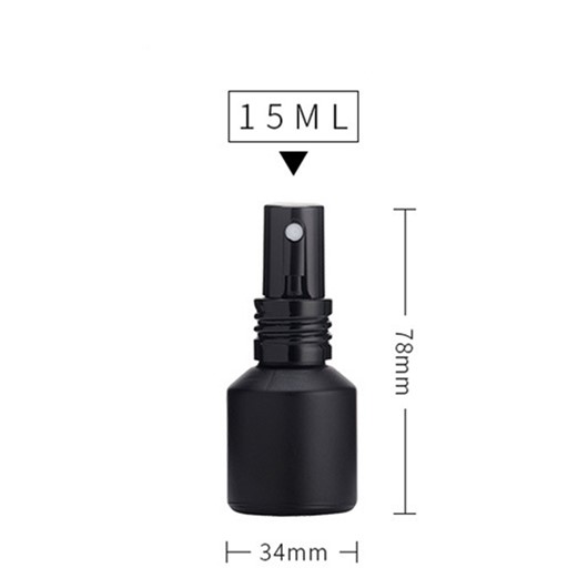 100 ml perfume glass bottle cosmetic package spray pump