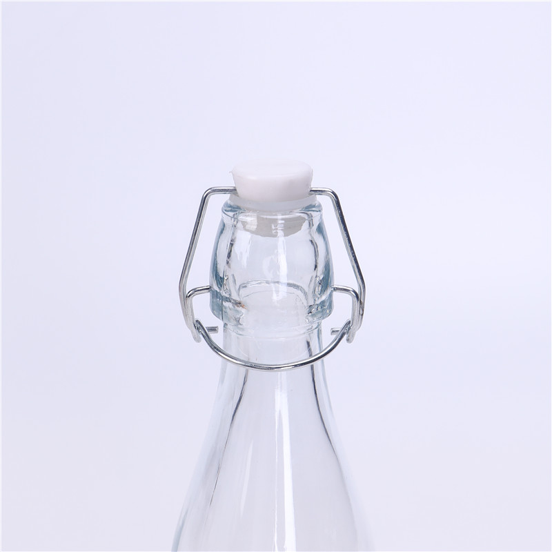 1000 ml 500 ml 250ml Glass Kombucha Bottles For Home Brewing Beer 16 oz Clear Glass Bottles Easy Swing top
