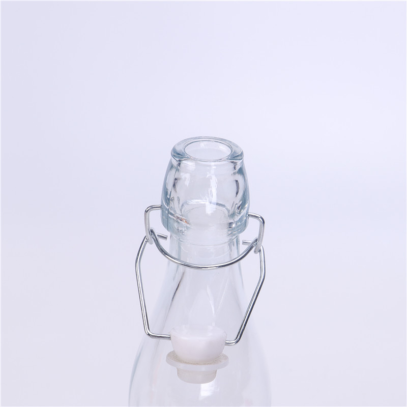 1000 ml 500 ml 250ml Glass Kombucha Bottles For Home Brewing Beer 16 oz Clear Glass Bottles Easy Swing top