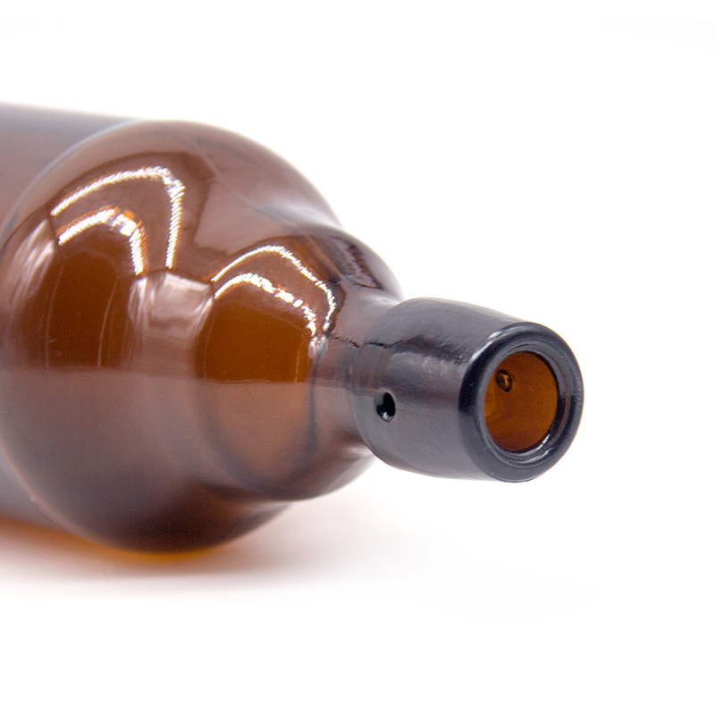 1000ml 1 liter amber swing top beer bottle glass beer bottle
