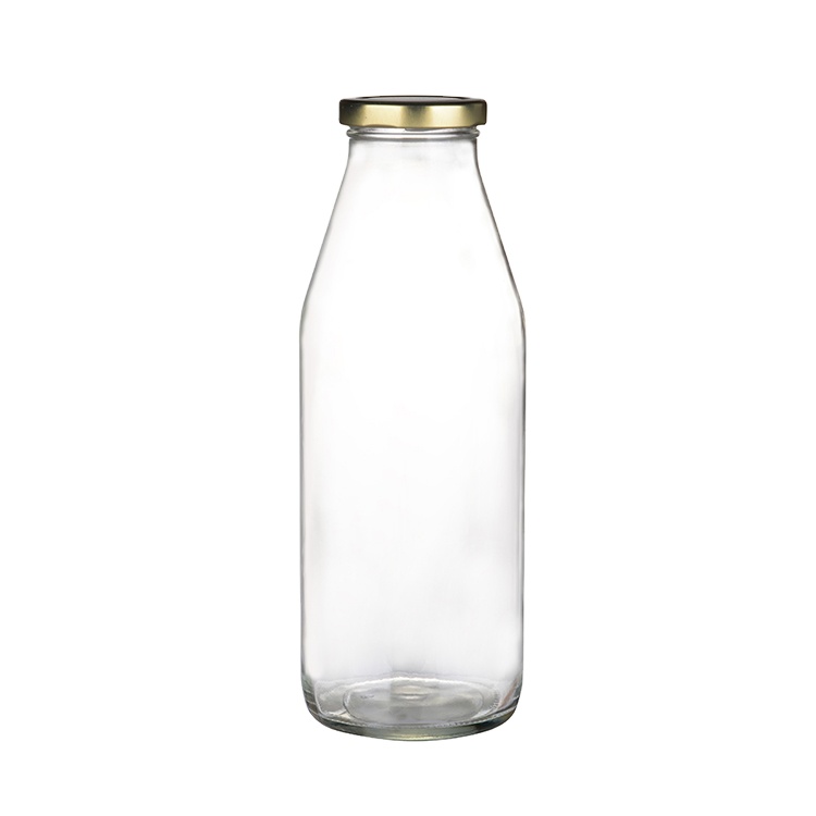 1000ml 1 liter milk fruit juice glass beverage bottle