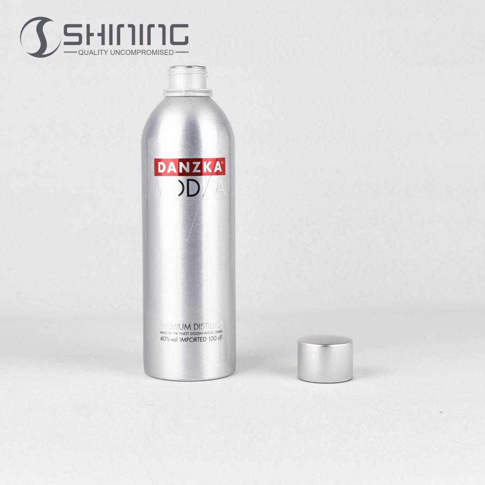 1000ml 1150ml aluminum bottles for vodka or whiskey