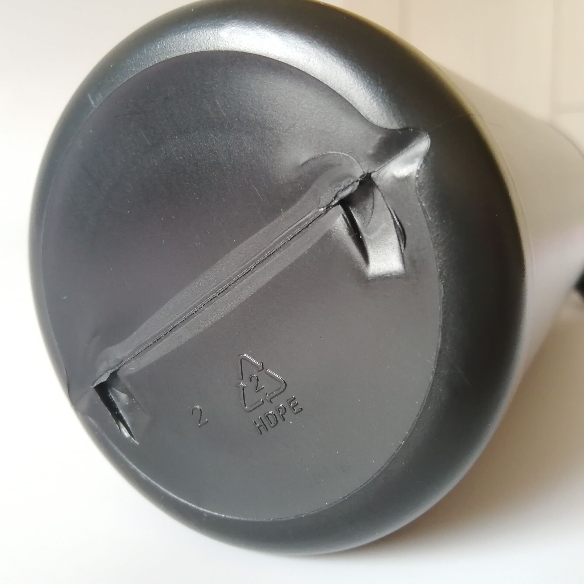 1000ml HDPE plastic 1L black bottle for chemical