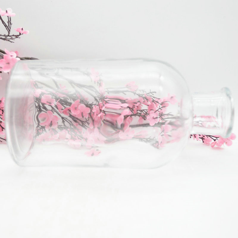 1000ml Labs Storage Bottles clear glass reagent bottle with glass stopper