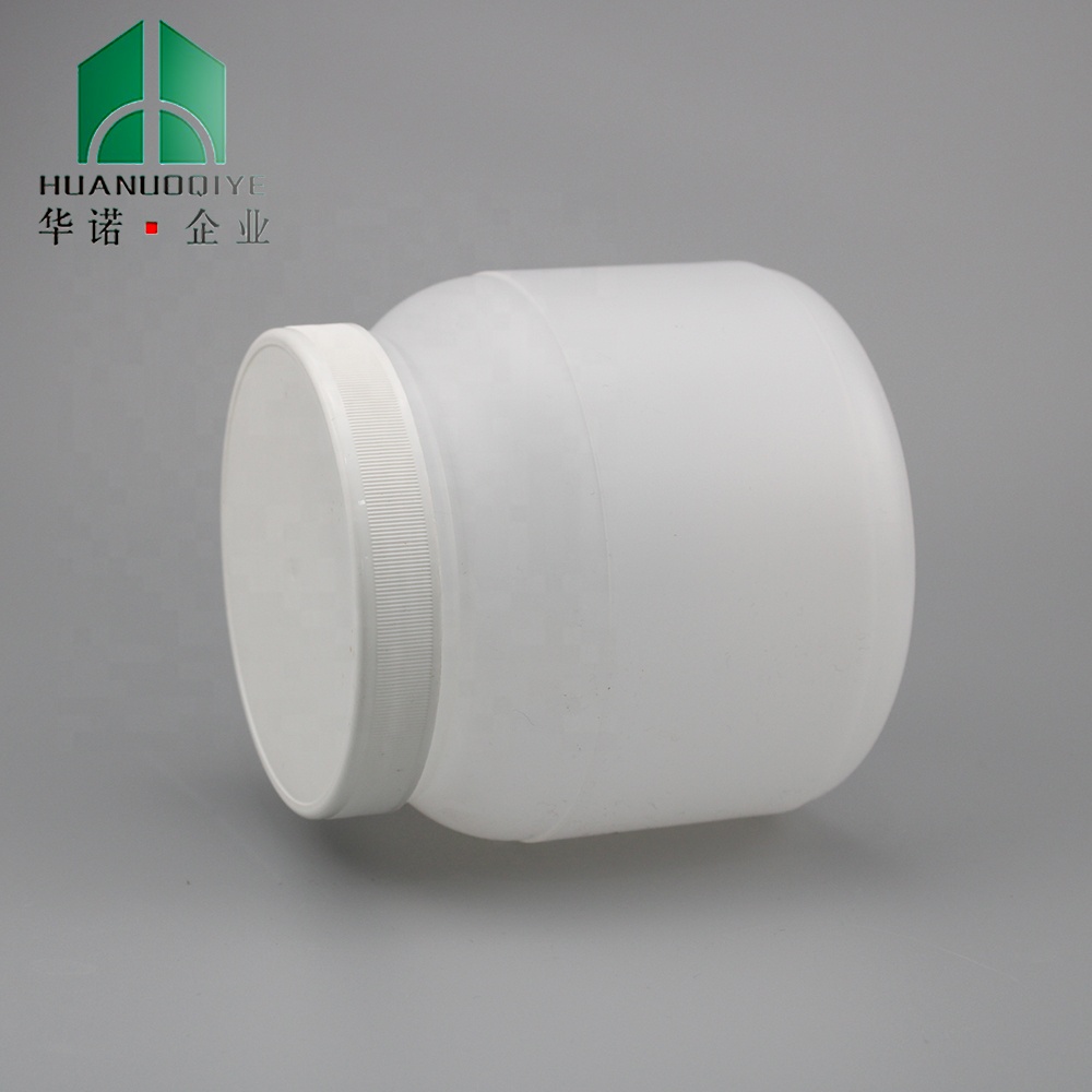 1000ml Powder Bottle Wide Mouth Storage Container for ink Cream Liquid Food Grade HDPE Bottle
