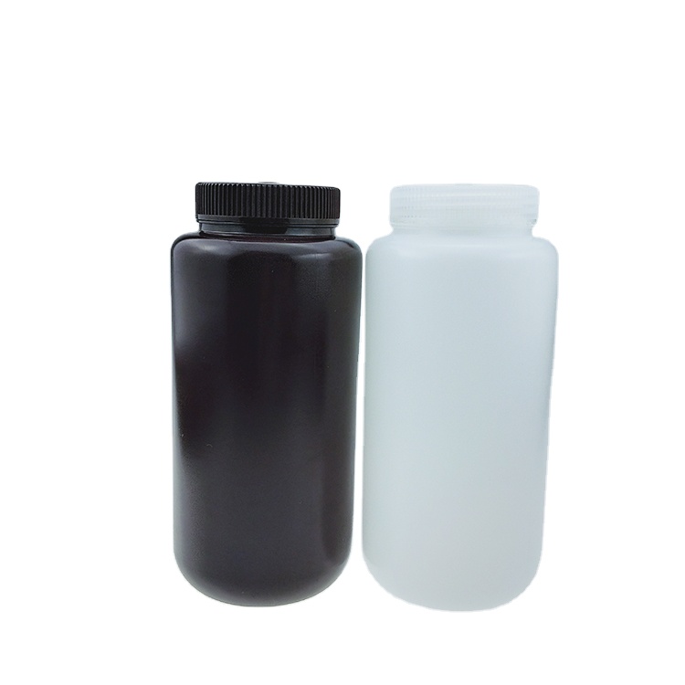 1000ml chemical hdpe wide mouth plastic white 1 liter hdpe bottles bottle