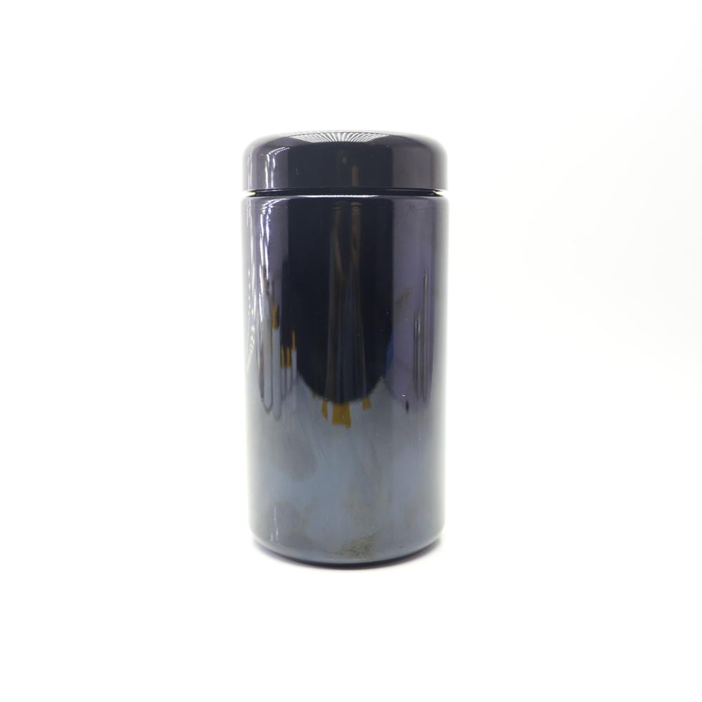 1000ml dark black UV jar for herbs DVJ-021C