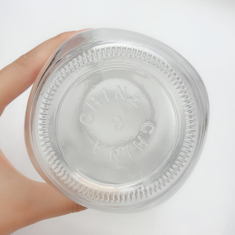 1000ml high quality large square glass jar glass container with twist off cap