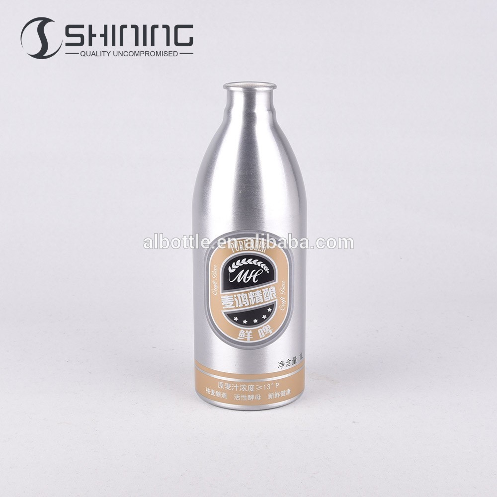 1000ml metal beer bottle Aluminum Beer Bottle