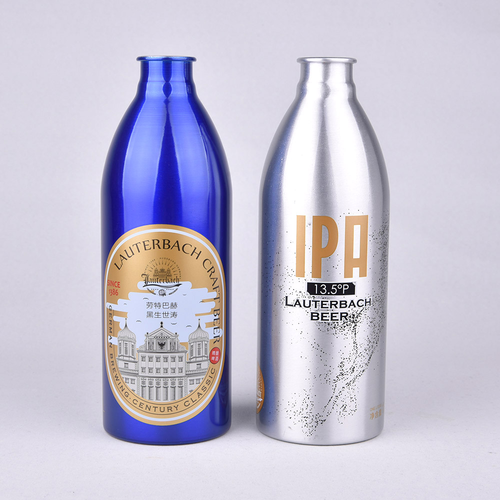 1000ml metal beer bottle Aluminum Beer Bottle