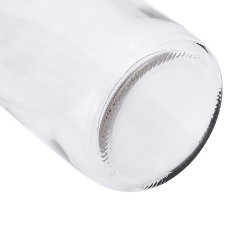 1000ml smoothie clear glass milk bottles with cap