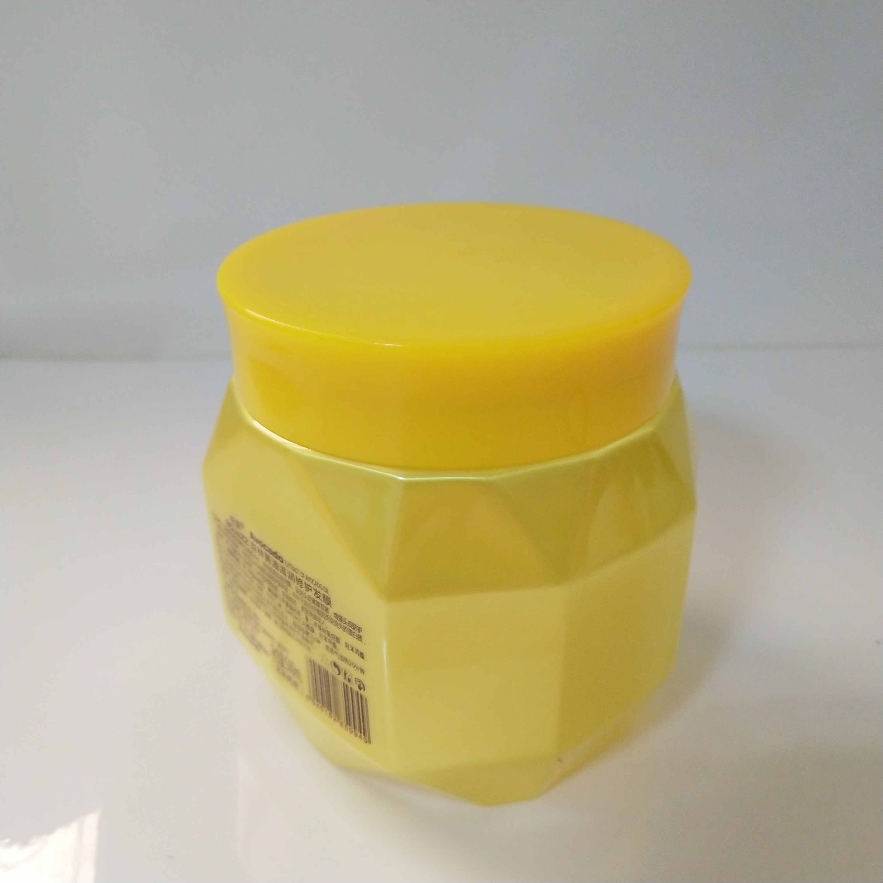 1000mlhair product packaging bottles and jar pet jars with aluminum lid honey Jar with black cap