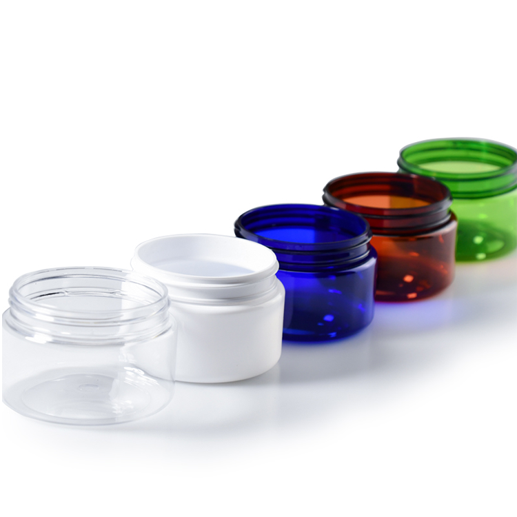 100G 150G 3 Oz 5 Oz Pet Plastic Jar Cosmetic Skin Care Packing Jar