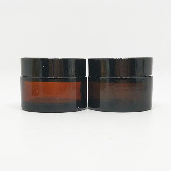 100G Green Color Coating Bakhoor Jar Hot Stamping Logo Cream Glass Jars