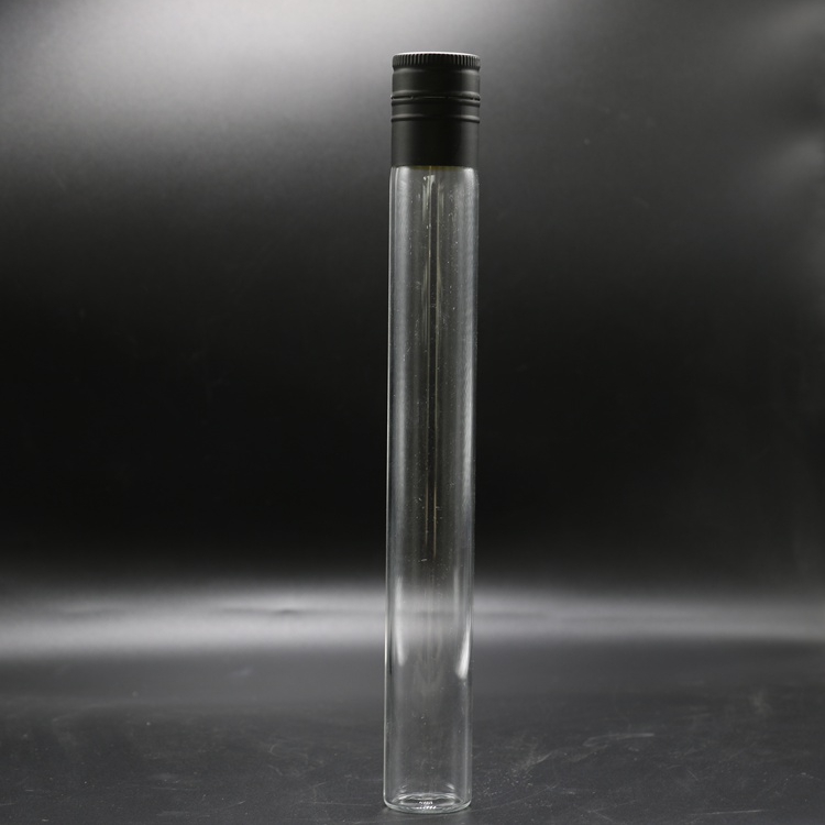 100ML whisky in tube,clear test tube glass bottle with cap