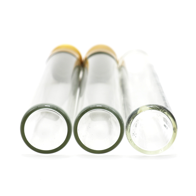 100ML whisky in tube,clear test tube glass bottle with cap