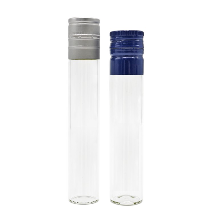 100ML whisky in tube,clear test tube glass bottle with cap