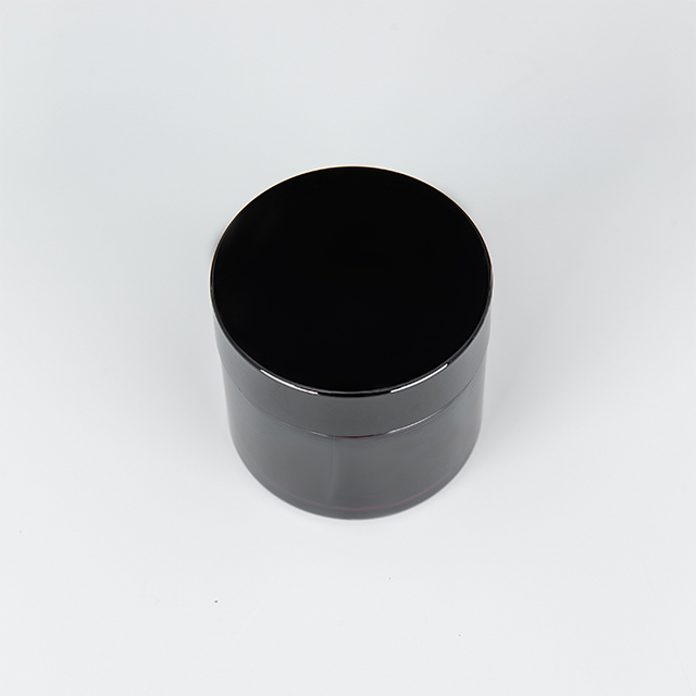 100Ml 150Ml 200Ml 250Ml 300Ml Clear Amber Black Pet Plastic Cosmetic Cream Jar With Plastic Aluminum Lid For Cosmetic Packaging
