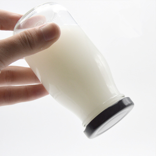 100Ml 200Ml 250Ml 300Ml 500Ml 1000Ml 1 Liter Clear Drinking Screw Top Personalized Glass Bottle For Milk Fruit Juice