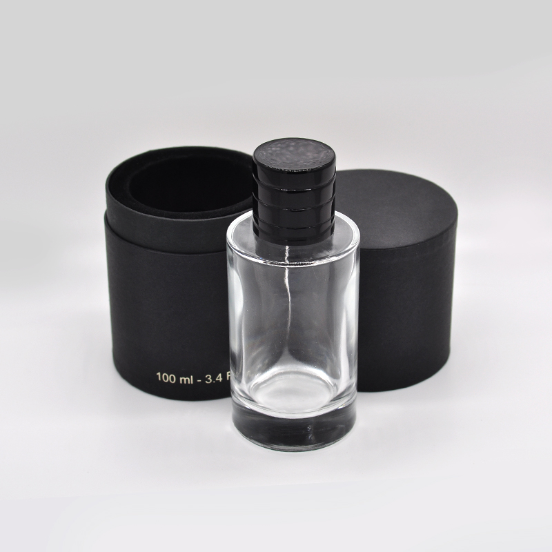 100Ml Perfume Glass Bottle With Magnetic Cover High Premium Perfume Glass Bottle 100Ml