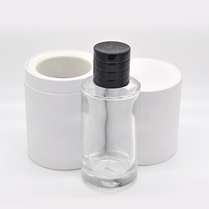 100Ml Perfume Glass Bottle With Magnetic Cover High Premium Perfume Glass Bottle 100Ml