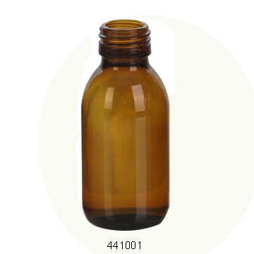 100ZD Amber Glass Bottles for Syrup DIN PP 28mm pharmaceutical glass bottle amber glass