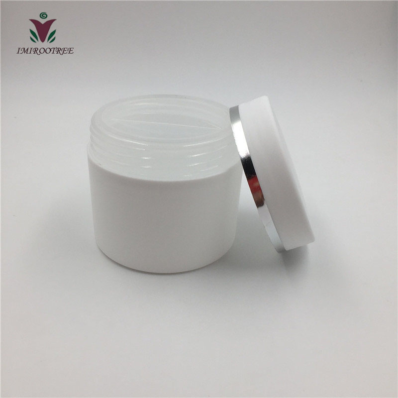 100g 100ml 3.3oz Double Thickser Wall white jars for Creams Balms Samples Craft Storage