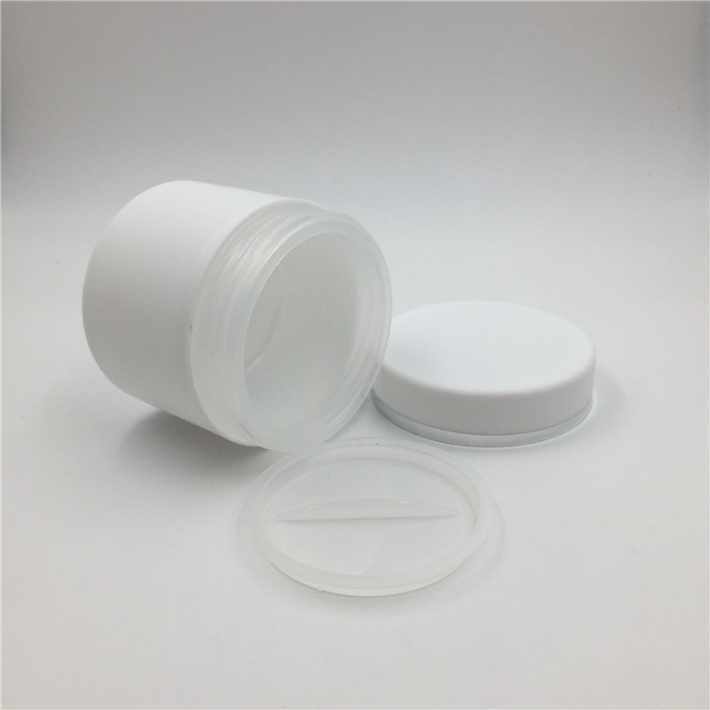 100g 100ml 3.3oz Double Thickser Wall white jars for Creams Balms Samples Craft Storage