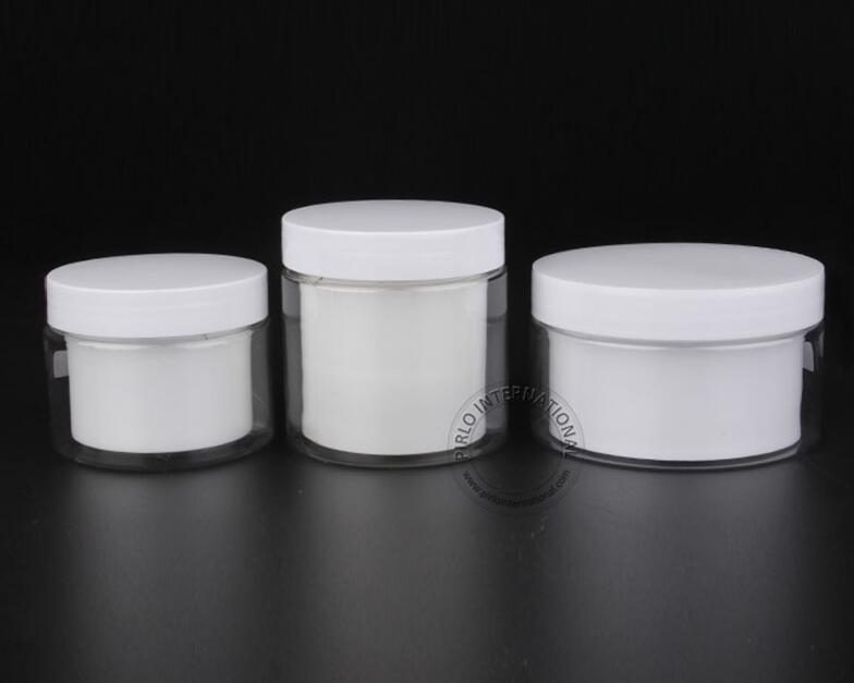 100g 120g 200g cosmetic cream jar PET bottle jars plastic jar for body cream