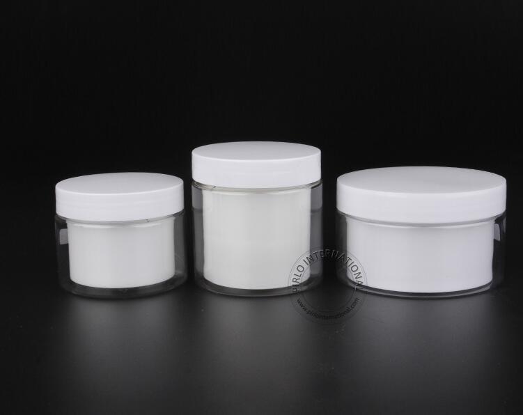 100g 120g 200g cosmetic cream jar PET bottle jars plastic jar for body cream