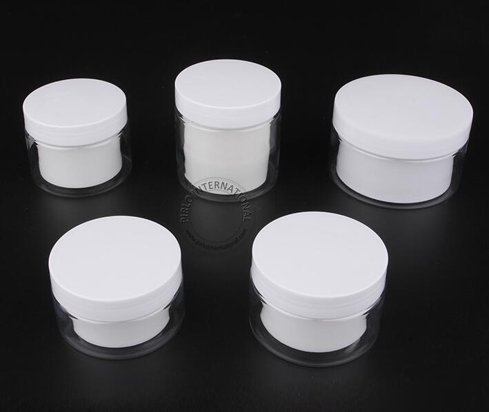 100g 120g 200g cosmetic cream jar PET bottle jars plastic jar for body cream