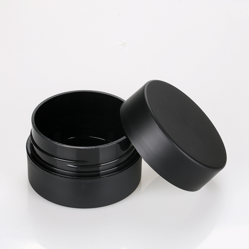 100g 120g 4oz matte color nail gel polish cosmetic bottle custom black large plastic body cream jar