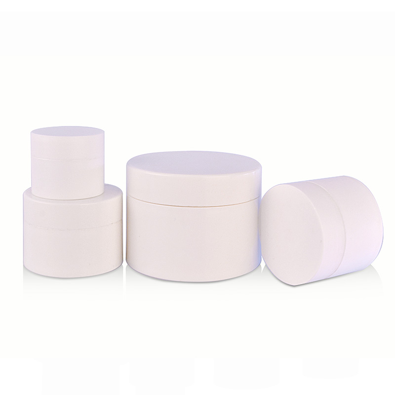 100g 150g 200g 250g double wall 1oz 30ml cosmetic container white 5g 10g plastic jar for cream