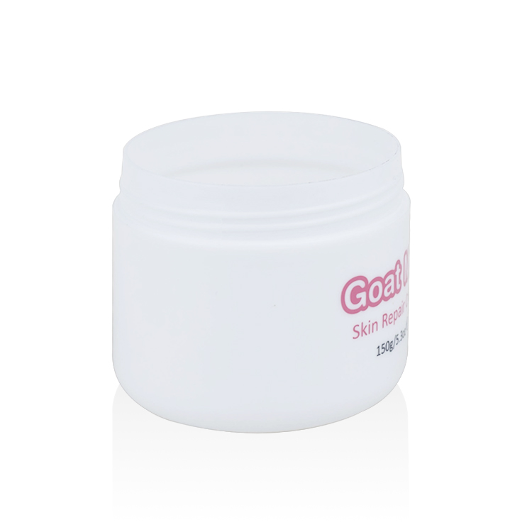100g 150g 200g 250g white PP cosmetic plastic jar