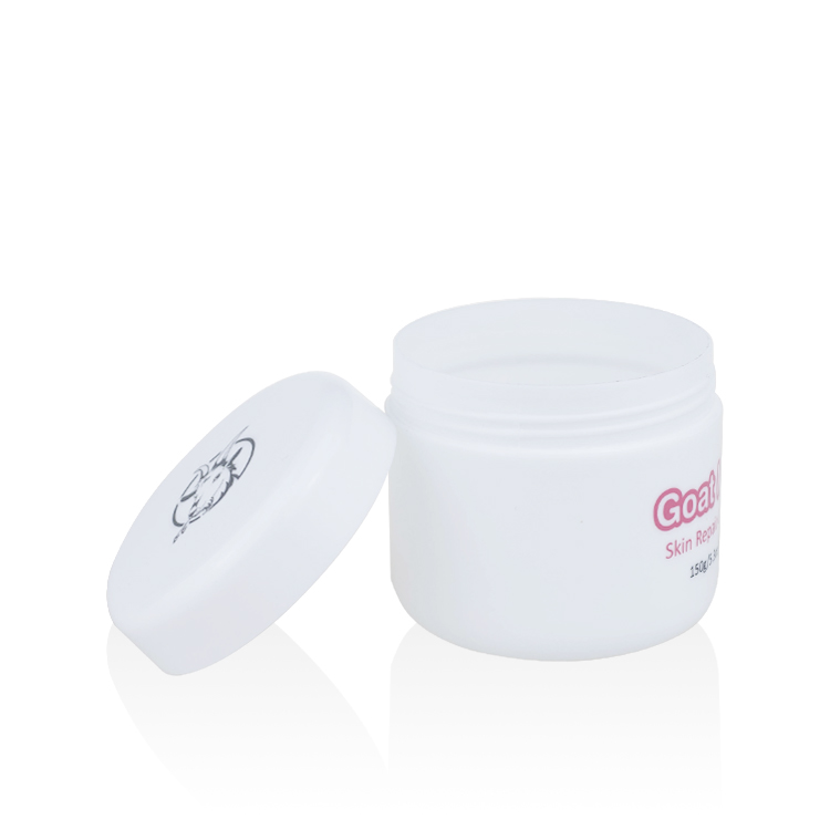 100g 150g 200g 250g white PP cosmetic plastic jar