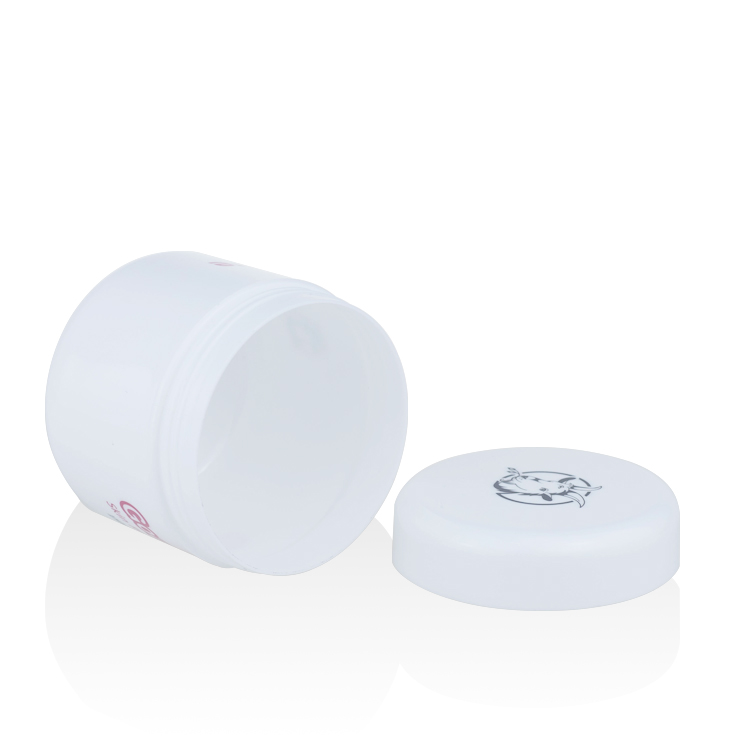 100g 150g 200g 250g white PP cosmetic plastic jar