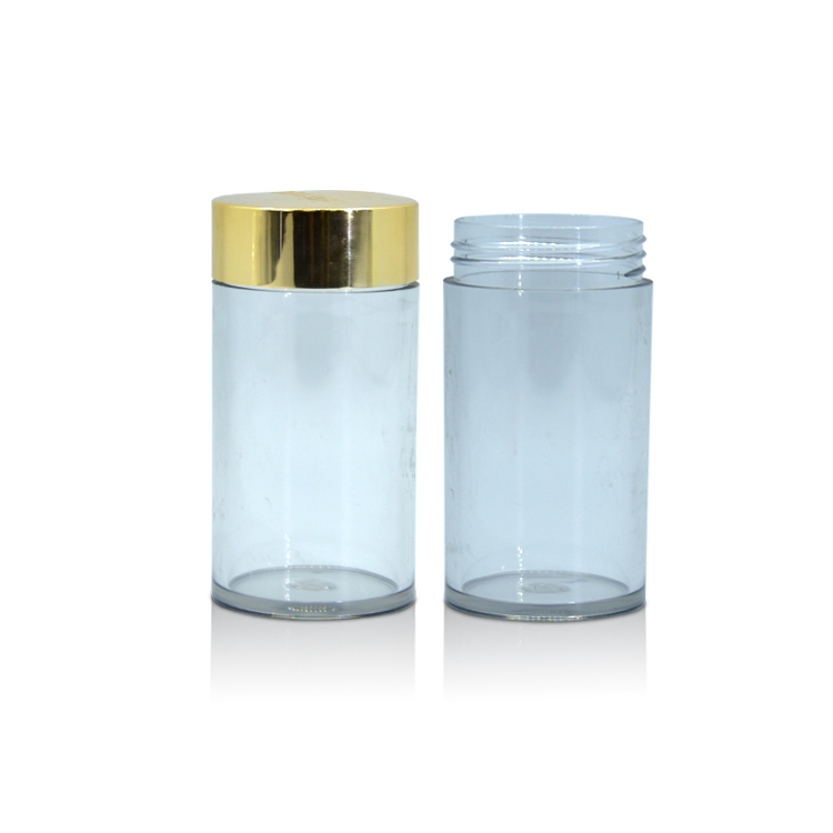 100g 150g Pharmaceutical Industrial Pill Use PET Clear Tablet Jar Empty Plastic Capsule Packaging Jar