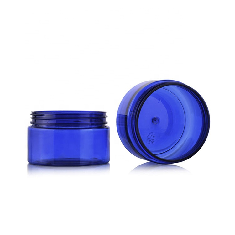 100g 150g Wholesale cosmetic food packaging plastic cosmetic cream jars with lid