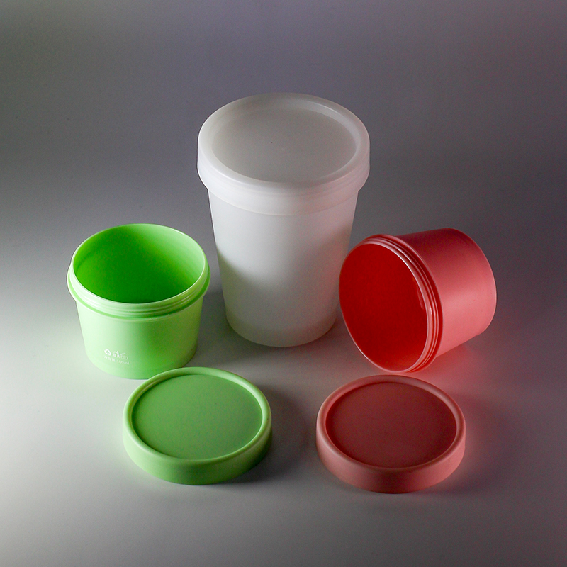 100g 250g colorful round empty cosmetic container cream jar skin care cream jars plastic jars