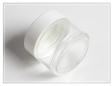 100g 3oz body cream DIY mask empty frosted glass jar amber 100g glass container package