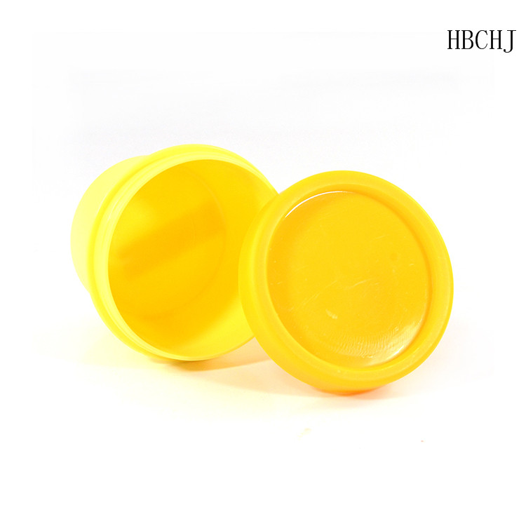 100g 50g PP plastic hair mask container pink yellow black single wall cosmetic plastic jar