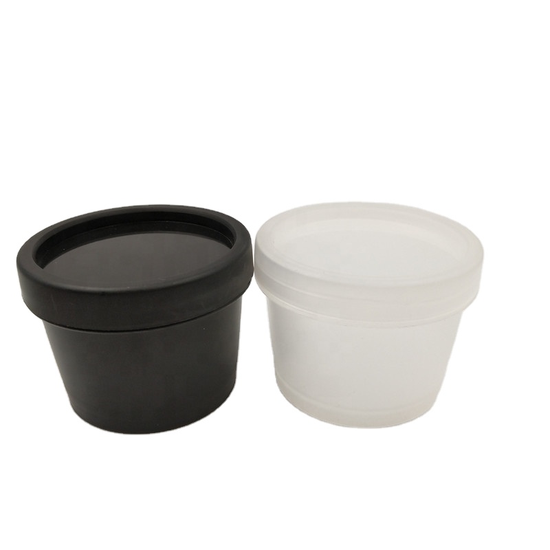 100g Cosmetic empty pot vacuum pot colored 100ml cosmetic jar for PP plastic cosmetic jar