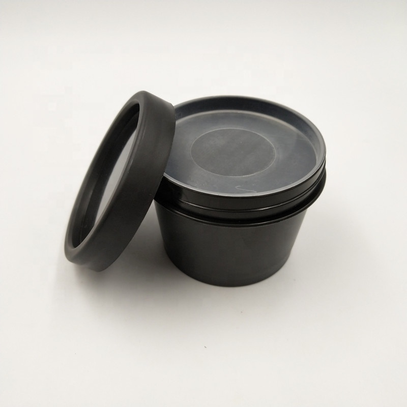 100g Cosmetic empty pot vacuum pot colored 100ml cosmetic jar for PP plastic cosmetic jar