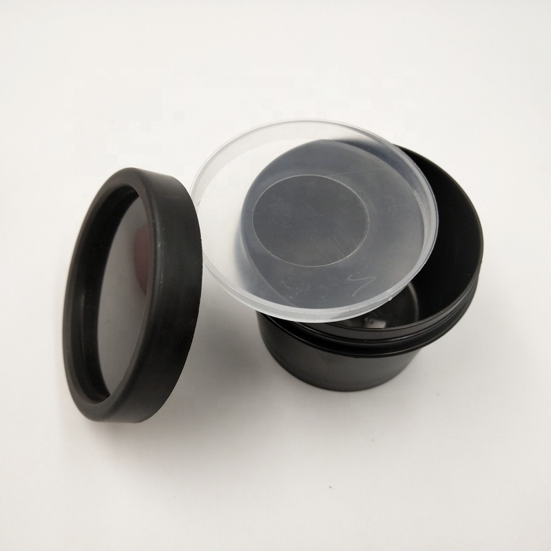 100g Cosmetic empty pot vacuum pot colored 100ml cosmetic jar for PP plastic cosmetic jar