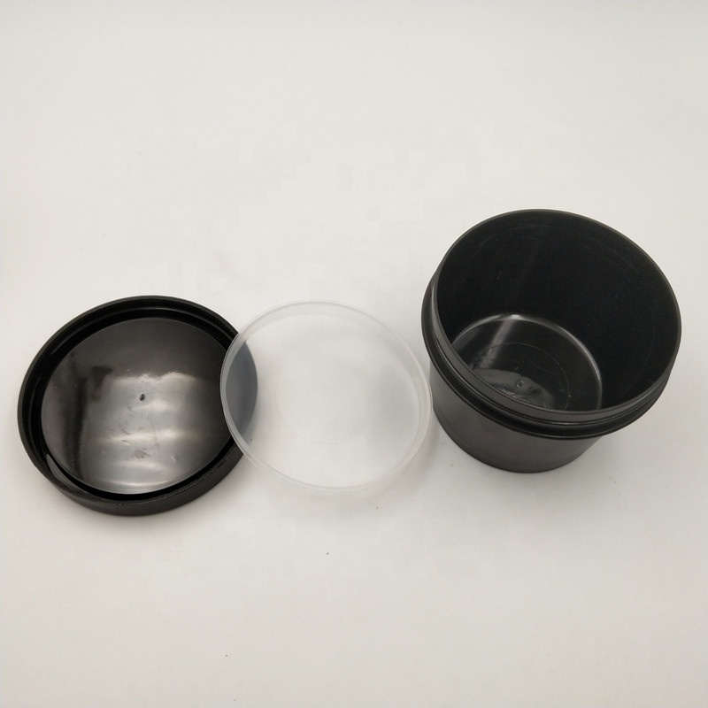 100g Cosmetic empty pot vacuum pot colored 100ml cosmetic jar for PP plastic cosmetic jar