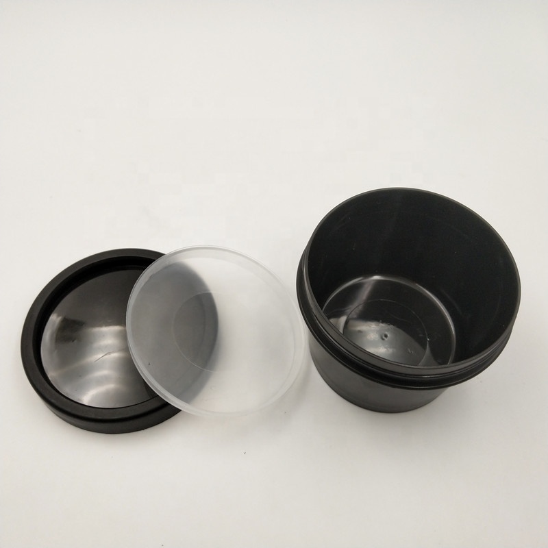 100g Cosmetic empty pot vacuum pot colored 100ml cosmetic jar for PP plastic cosmetic jar
