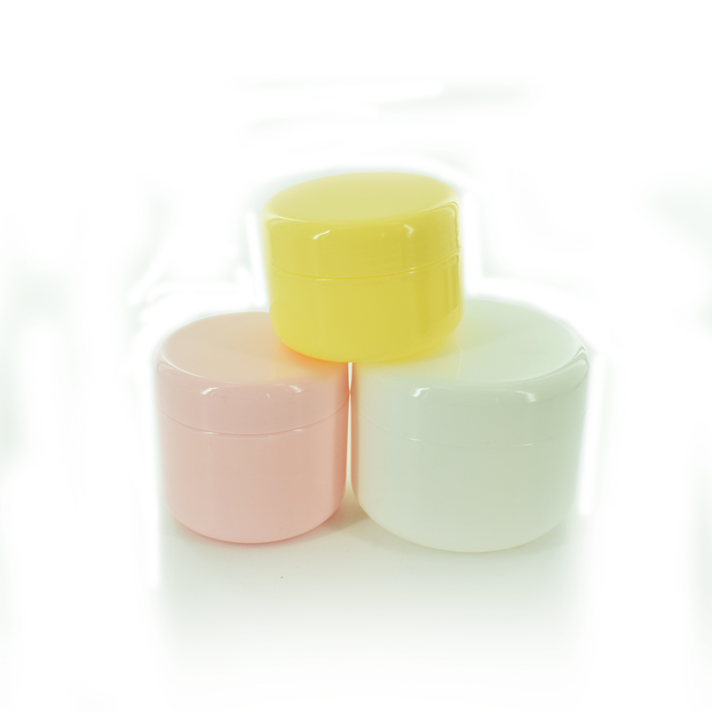 100g Cosmetics Eco Empty PP Single Wall White Face Cream jar for body butter