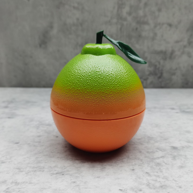 100g PP fruit Shape Body Scrub Empty cosmetic container cream jar