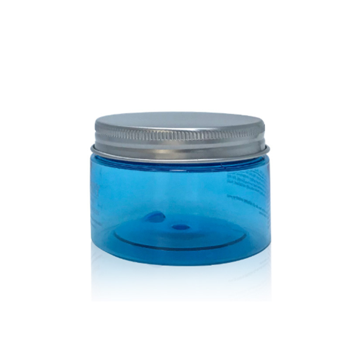 100g Plastic Cream Jar Clear Blue Amber Cosmetic Plastic PET Jar
